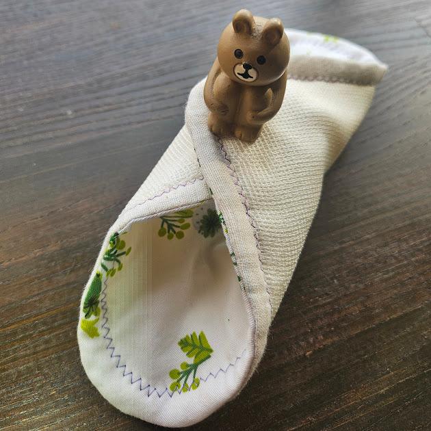 絹ガーゼを使った布シート(おりものシート)　SgBSgC03 | 2枚目