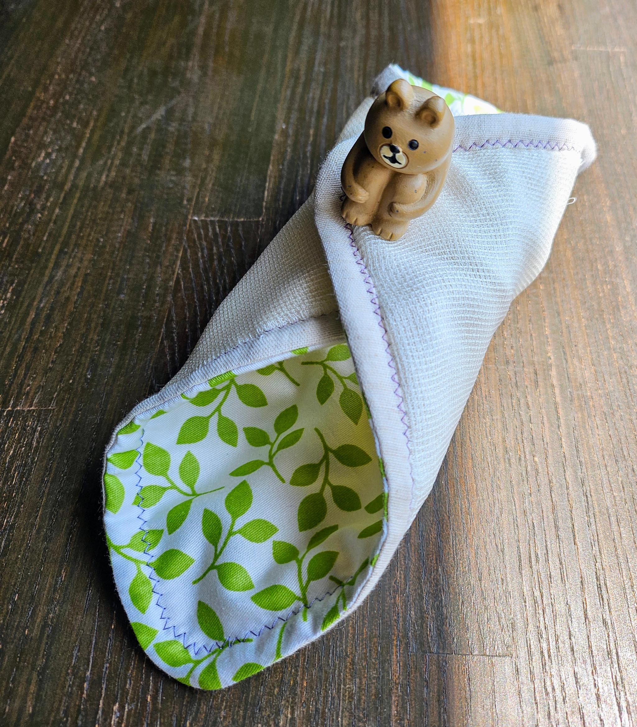 絹ガーゼを使った布ナプキン　多い日～普通の日用　SgBSCBw02 | 2枚目