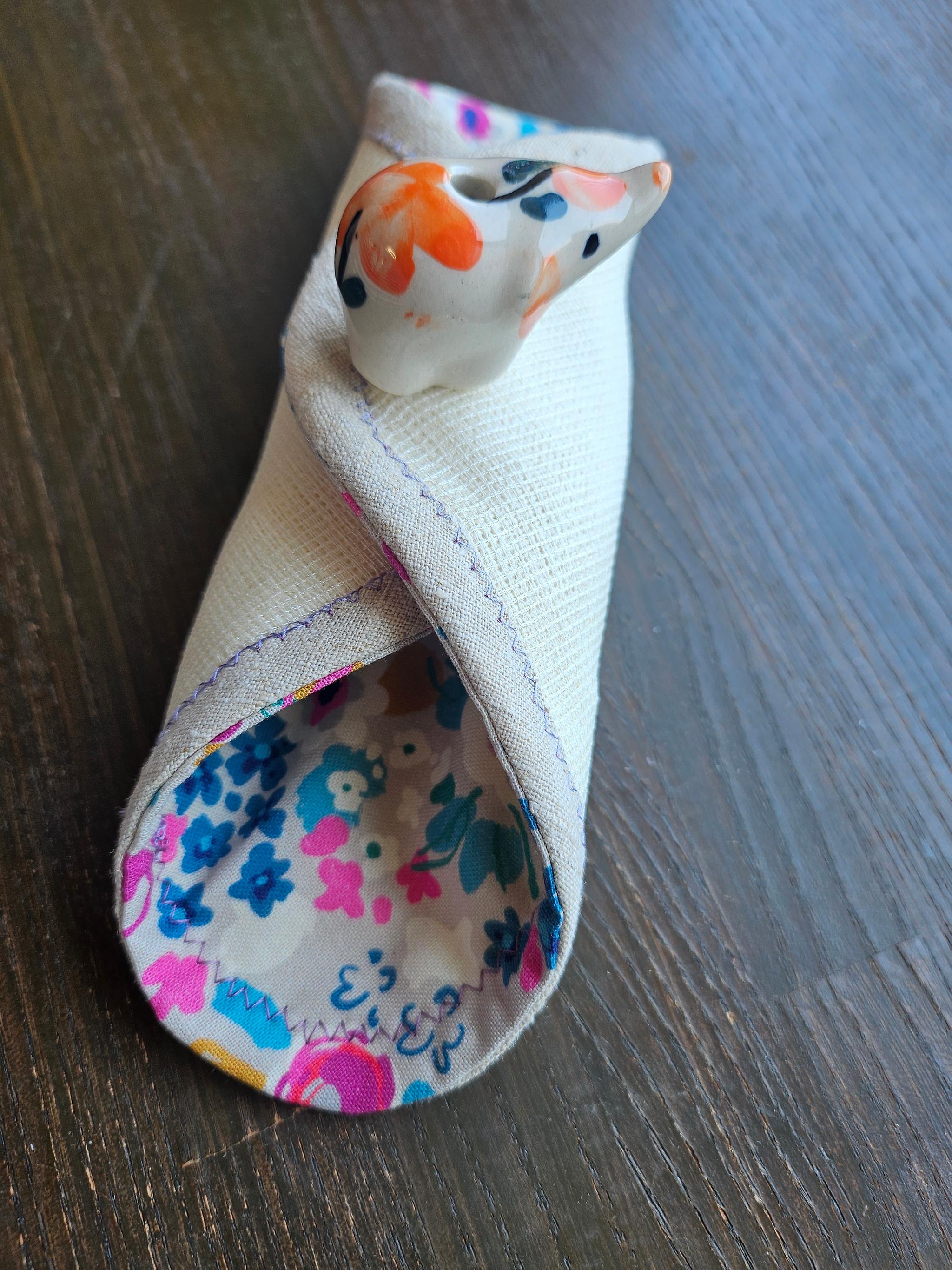 絹ガーゼとヘンプの布シート(おりものシート)　SgHSjC01 | 2枚目