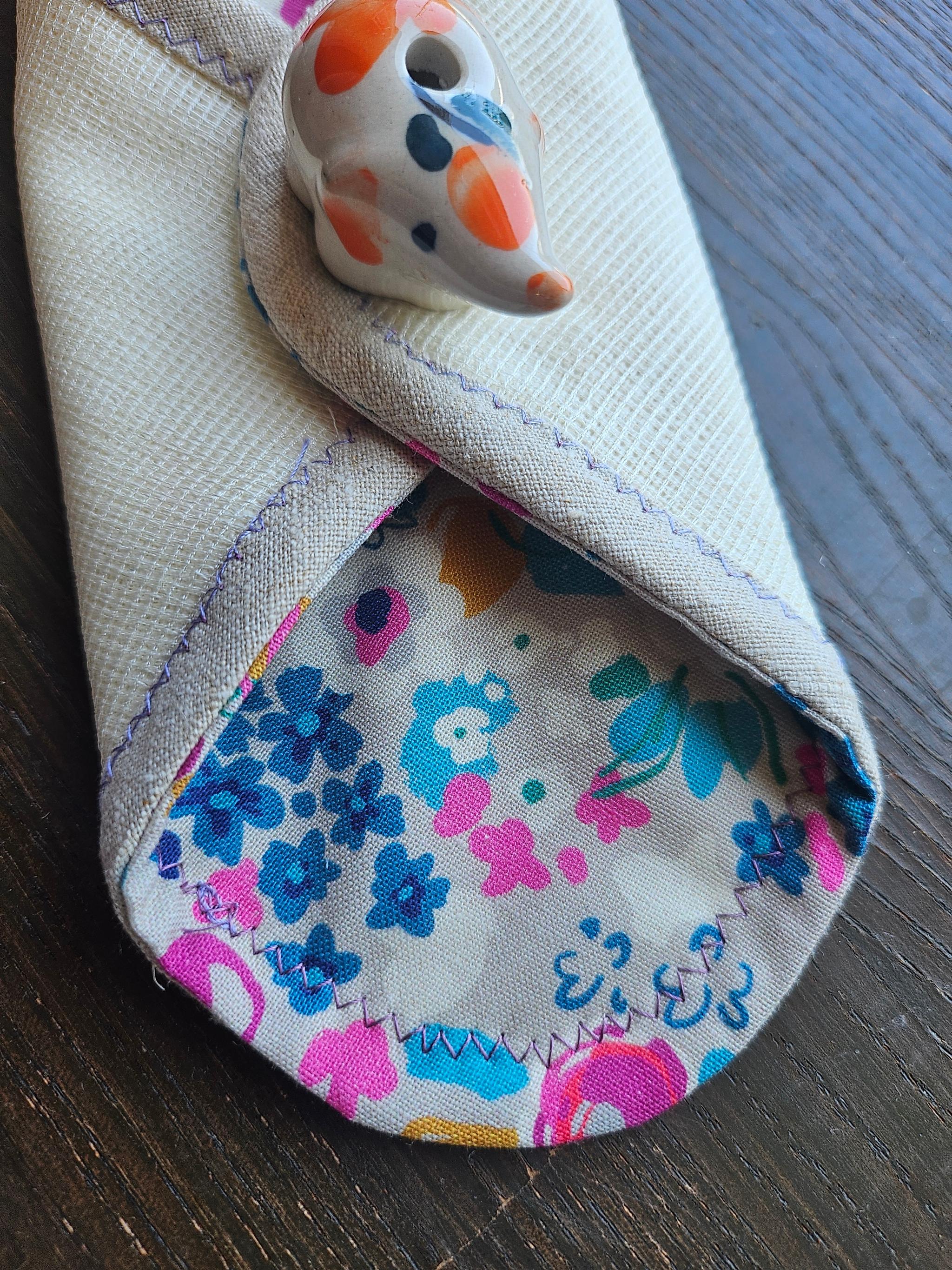 絹ガーゼとヘンプの布シート(おりものシート)　SgHSjC01 | 3枚目