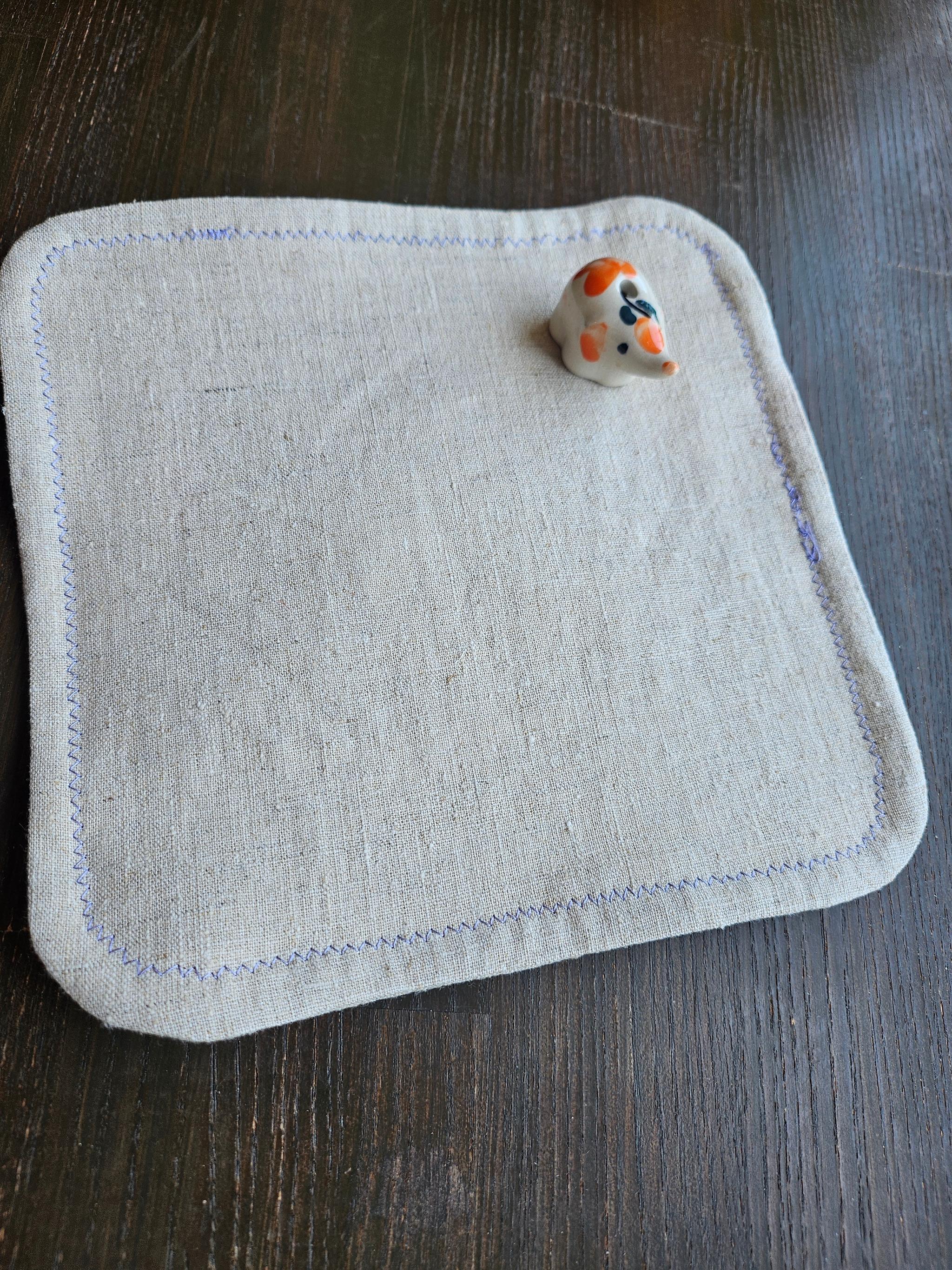 【2枚目ボタンなし】絹ガーゼとヘンプの布ナプキン！多い日の2枚目に　SgHSjC01