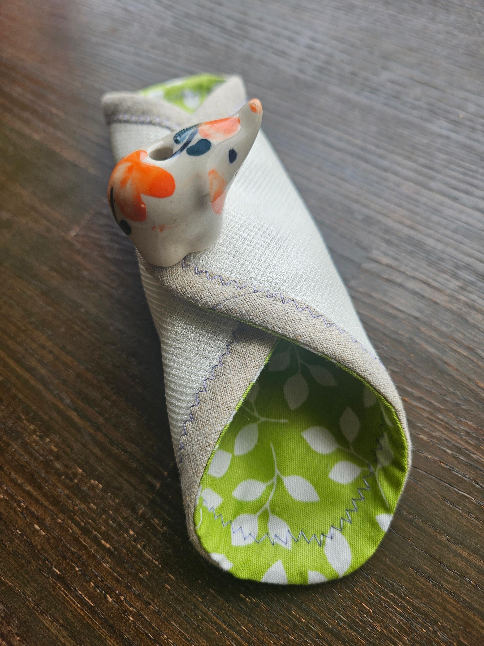 絹ガーゼとヘンプの布シート(おりものシート)　SgHSjH03 | 2枚目