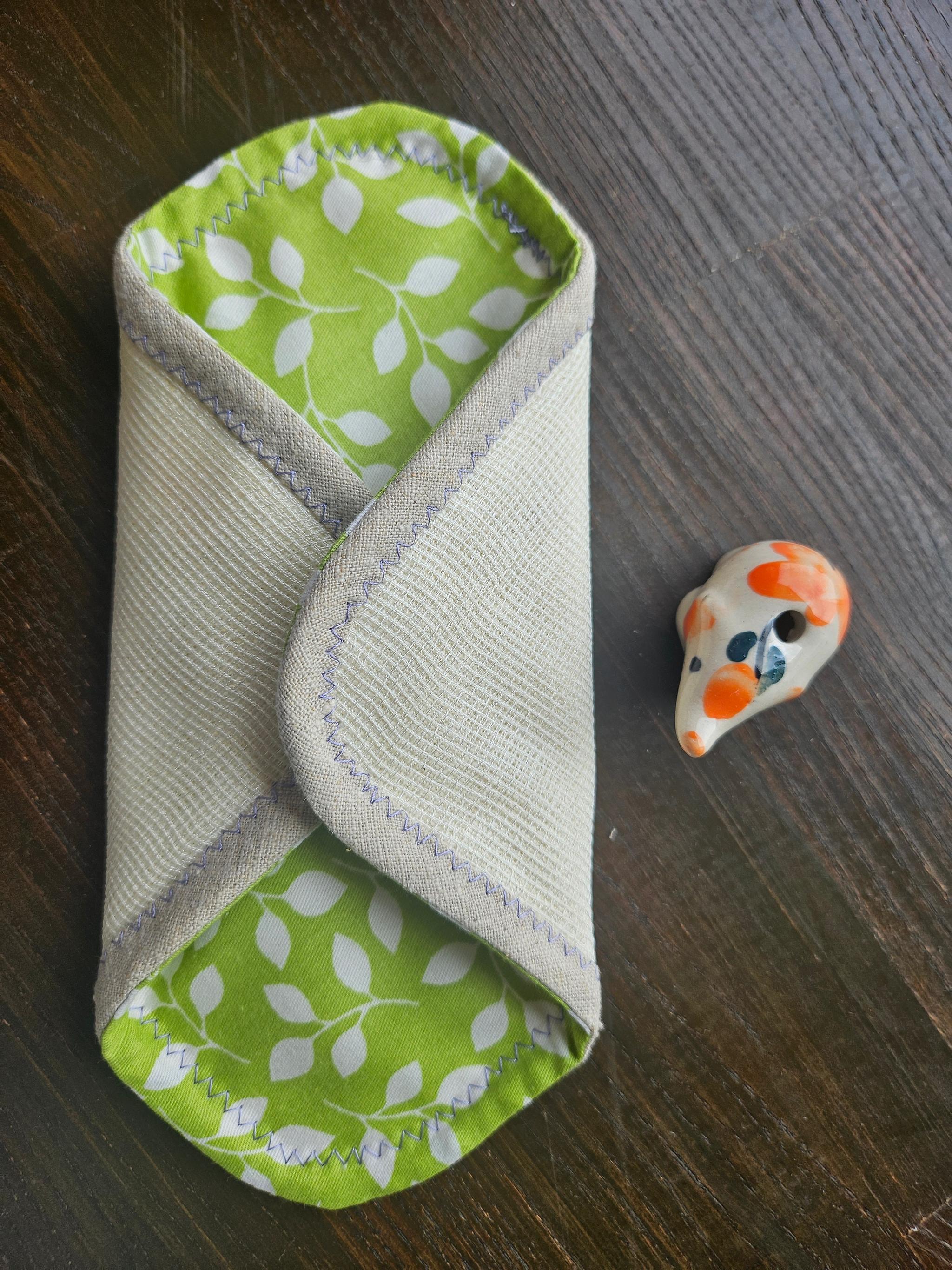 絹ガーゼとヘンプ布シート(おりものシート)　SgBSjH01 | 3枚目