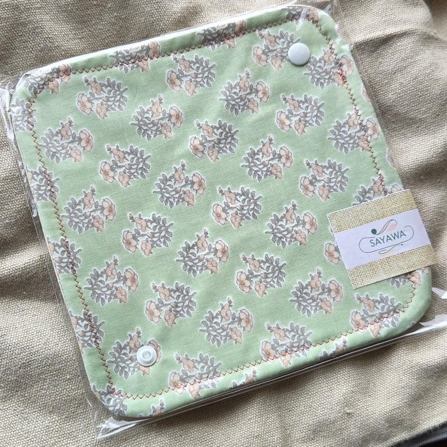 絹ガーゼとヘンプの布ナプキン！多い日〜普通の日用　SgHSgCBw031枚目の画像